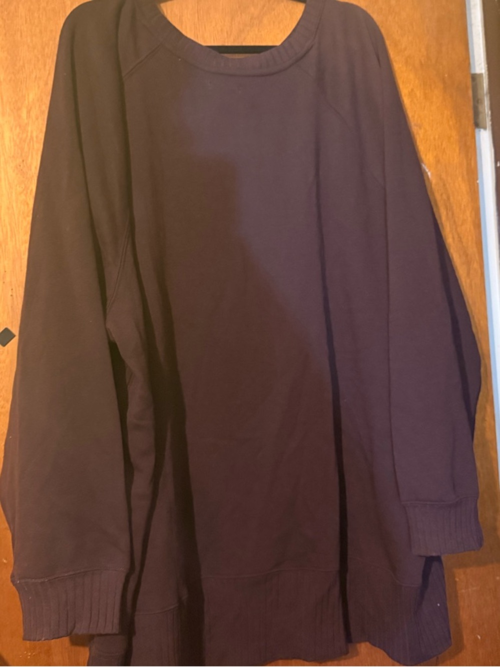 Maurices Plum Crewneck Tunic Sweater